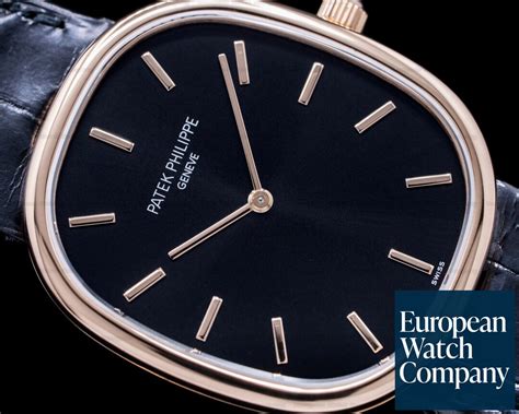 patek philippe golden ellipse ref. 5738r|Patek Philippe rose gold ellipse.